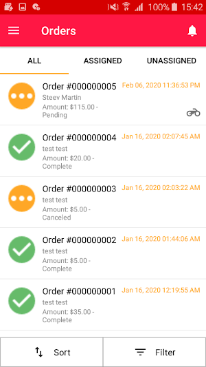 VendorHyperlocal Food DeliveryBoy App for Magento2 Screenshot 3