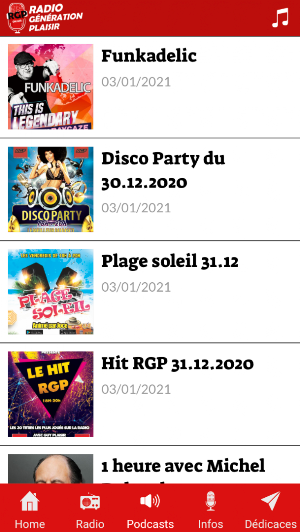 RGP Radio Génération Plaisir Screenshot 2