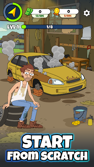 Idle Racer - Car Games Screenshot 0