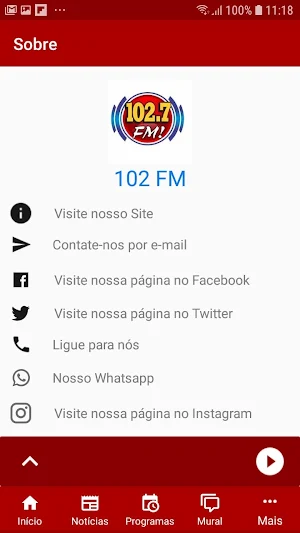 102.7 Fm Lagarto Sergipe Screenshot 0