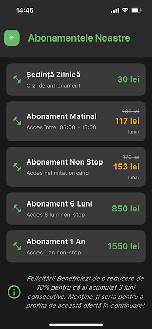 My Lifestyle Gym Screenshot 3
