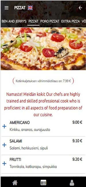 Ravintola Papino Screenshot 1