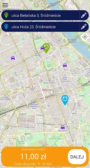 Tanie-Taxi Screenshot 1