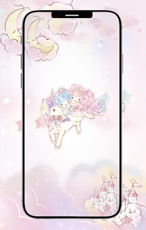 Little Twin Stars Wallpaper Screenshot 1