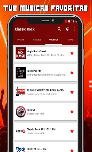 Classic Rock Music Screenshot 2