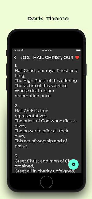 Catholic hymns book Screenshot 1