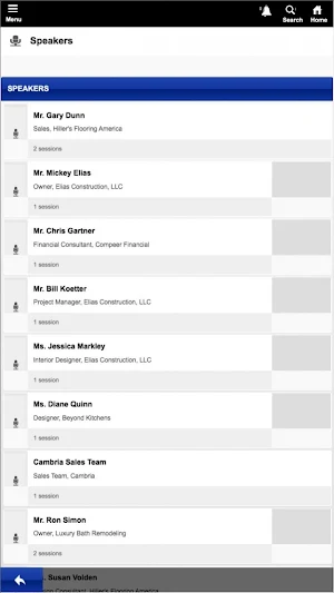RAB Events Screenshot 2
