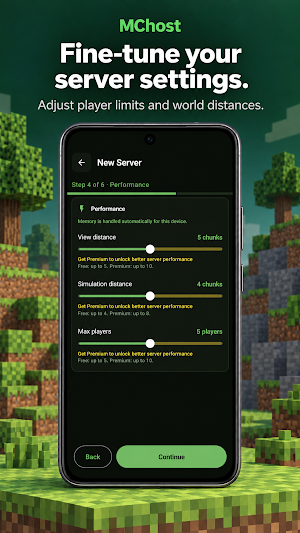 MChost: Minecraft Server Host Screenshot 3