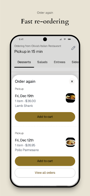 Olivia's Italian Restaurant Screenshot 3