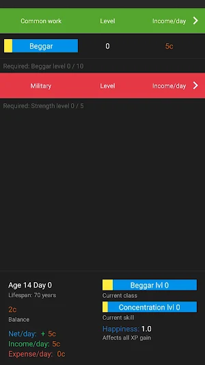 Progress Knight: Mobile Screenshot 0