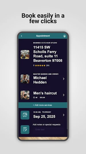 Bushido Cutz hair studio Screenshot 2