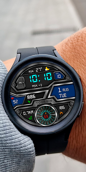 DIGI TOURBIN URX118 Watch face Screenshot 3