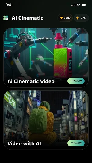 AI Cinematic Video Generator Screenshot 3