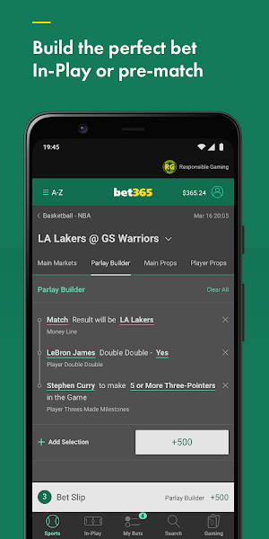 bet365 Sportsbook Screenshot 2