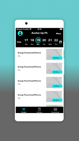 Anchor Up Fit Access Screenshot 1