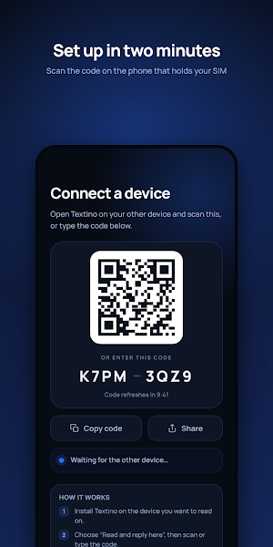 Textino: SMS Sync & Transfer Screenshot 3