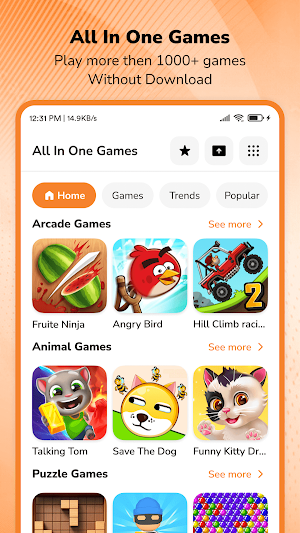 All Games : All In One Game Screenshot 1