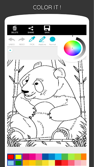 Panda Coloring Book Screenshot 2