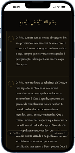 Alcorão em Português Screenshot 3