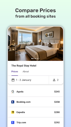 Hotel Search - Compare Prices Screenshot 2
