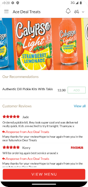 Ace Deal Treats Screenshot 1