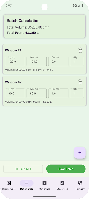 FoamCalc Screenshot 1