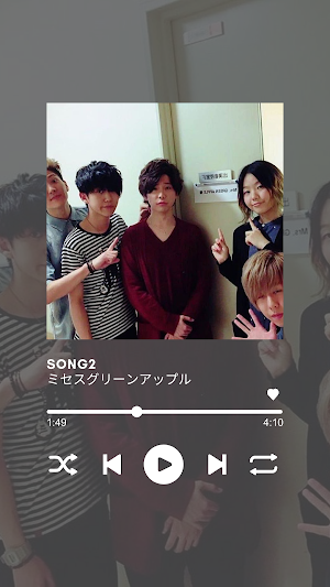 Mrs. GREEN APPLE Mp3 Offline Screenshot 1