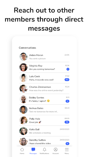 The Guest House Alumni App Screenshot 2