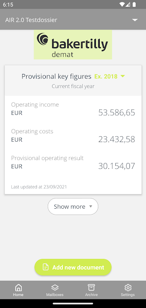 Baker Tilly Demat Screenshot 1