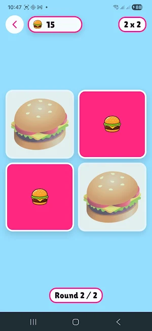 Burger Match Flip Screenshot 0