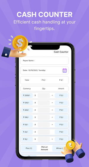Cash Counter and Calculator Screenshot 1