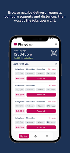 Pinned Runner Screenshot 2