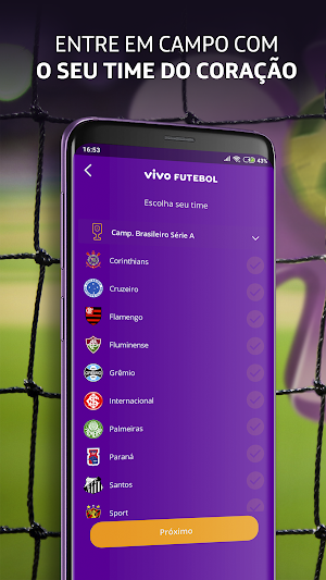 Vivo Futebol Screenshot 0