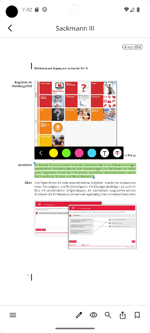 Sackmann digital Screenshot 2