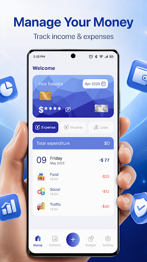 Money Manager Daily Screenshot 0