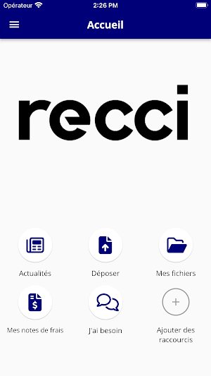 RECCI Screenshot 1