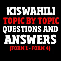 Kiswahili: Topical Questions