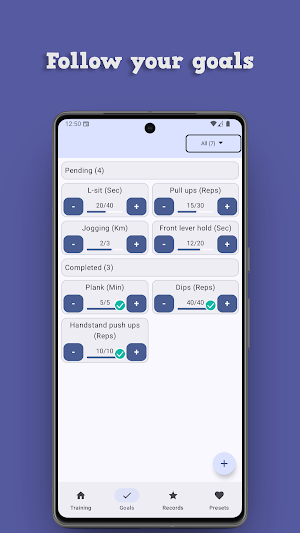 Rep Station - Workout Planner Screenshot 1