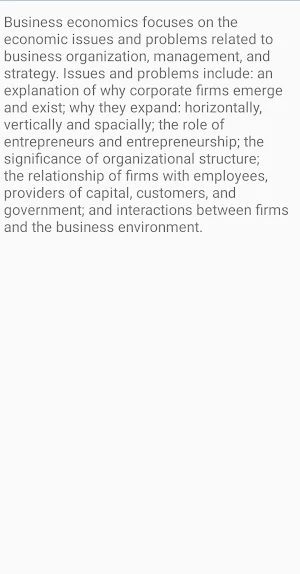 Business Economics Screenshot 3