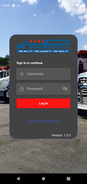 Transpremier Client Screenshot 0