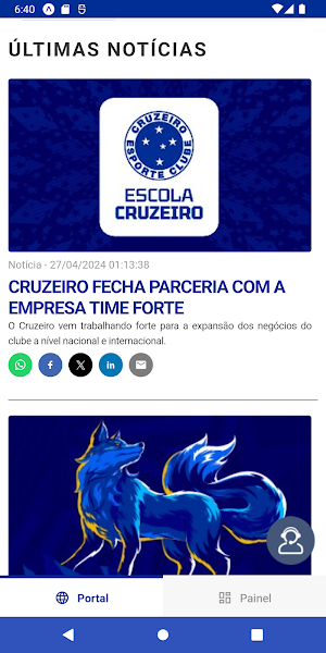 Escola Cruzeiro Screenshot 2