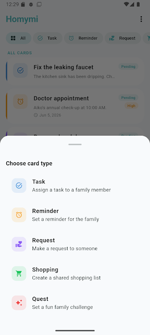 Homymi: Family Board Screenshot 3