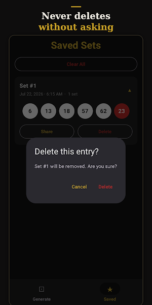 Lotto Picker: Number Generator Screenshot 3