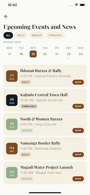 Kajiado 2027 Manifesto Screenshot 3