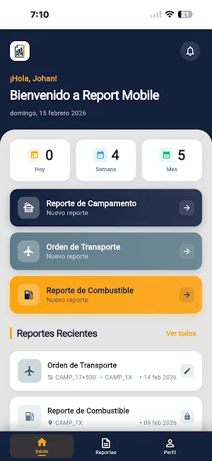 Report Mobile Screenshot 0