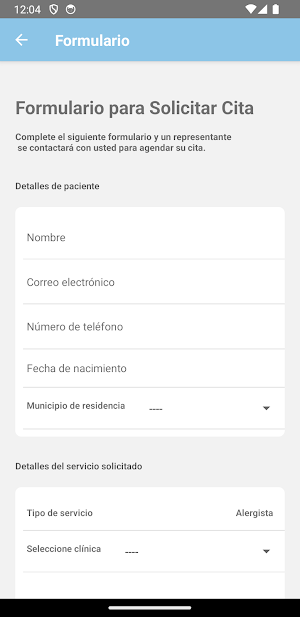 Metro Pavia Clinic Patient Screenshot 0