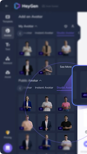 (HeyGen) App Walkthrough Screenshot 1