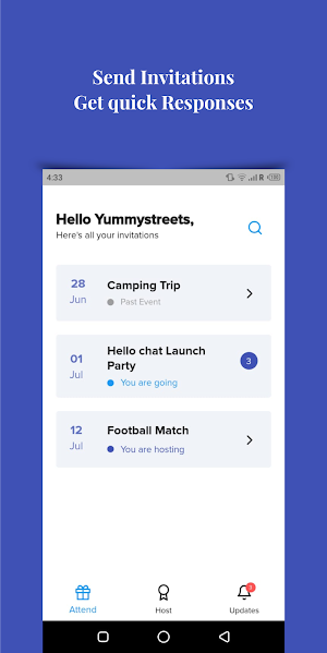 Catchup - Events & Experiences Screenshot 0