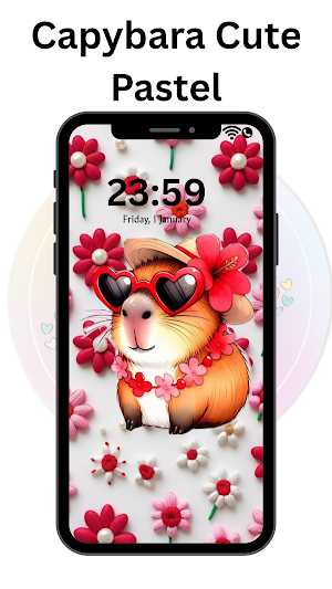 Cute Capybara 4K Wallpapers Screenshot 3