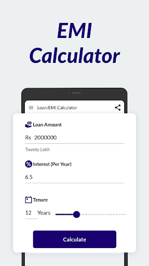 EMI Calculator App: Loan Cal Screenshot 0